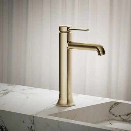 Kohler Occasion Tall single-handle bathroom sink faucet, 0.5 gpm K-27003-4N-AF - Plumbing Market