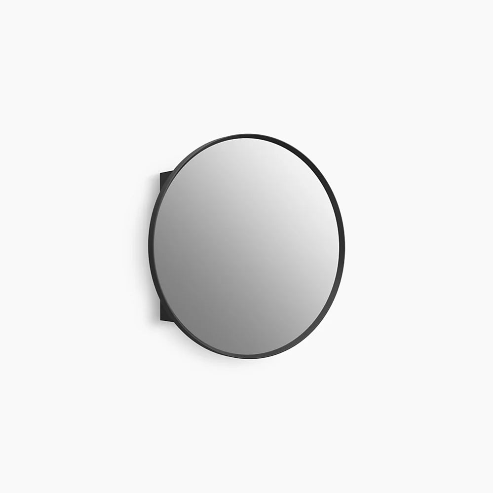 Kohler Verdera 24" round framed medicine cabinet K-35572-BLL - Plumbing Market