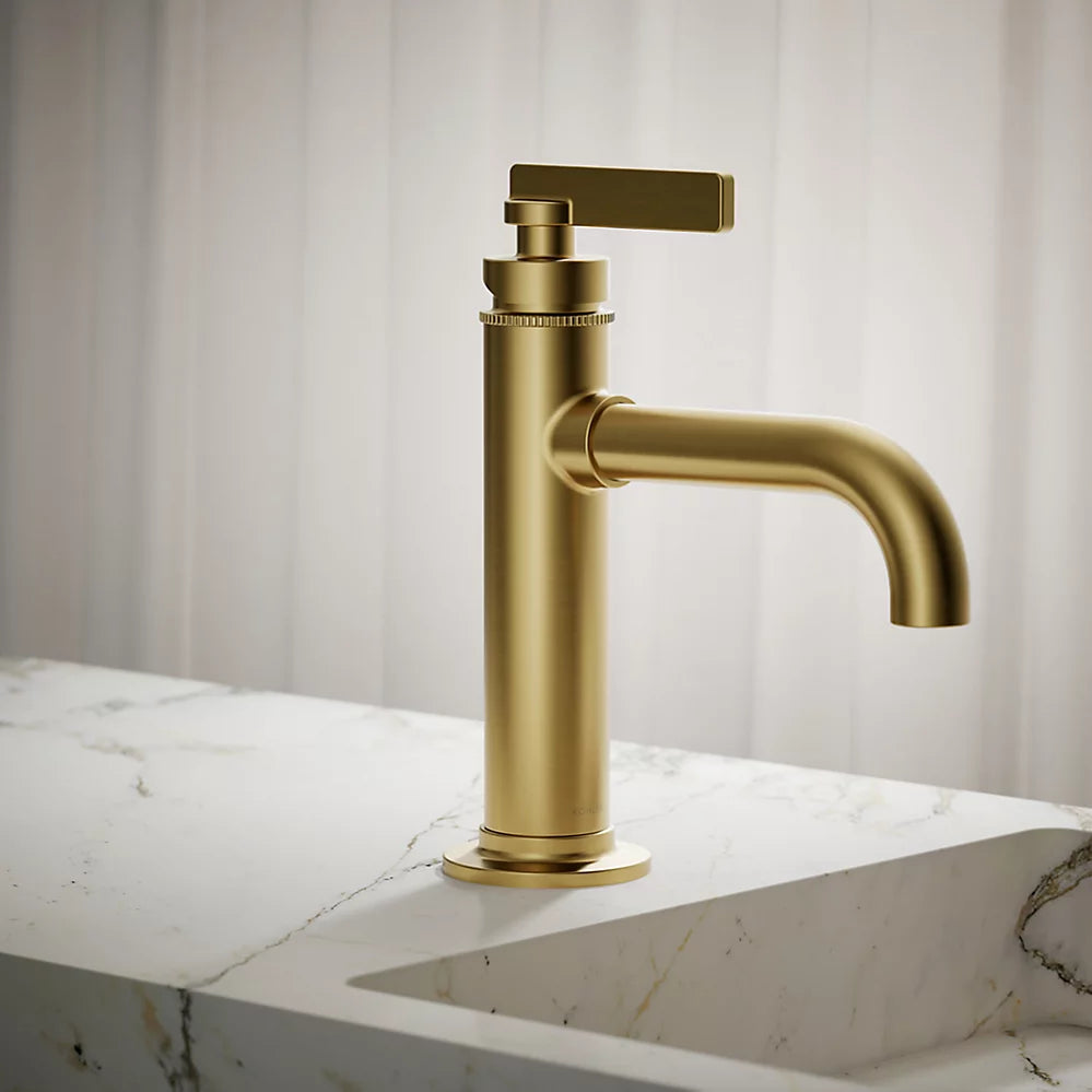 Kohler Castia by Studio McGee Single-handle bathroom sink faucet, 1.2 gpm K-35907-4-2MB - Plumbing Market