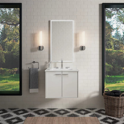 Kohler Jute 24" wall-hung bathroom vanity cabinet K-99539-1WA - Plumbing Market