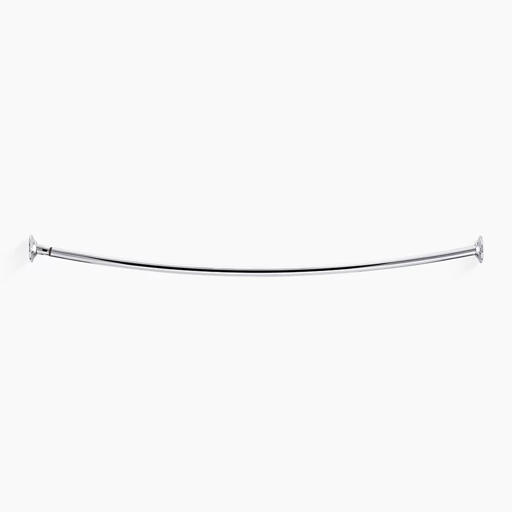 Kohler Expanse Curved shower rod - transitional design K-9350-S - Plumbing Market
