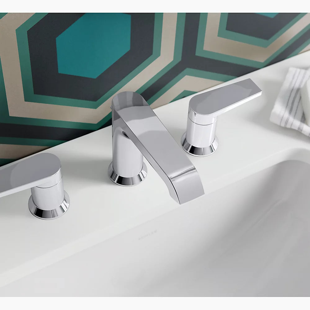 Kohler Hint Widespread bathroom sink faucet, 1.2 gpm K-97093-4-CP - Plumbing Market