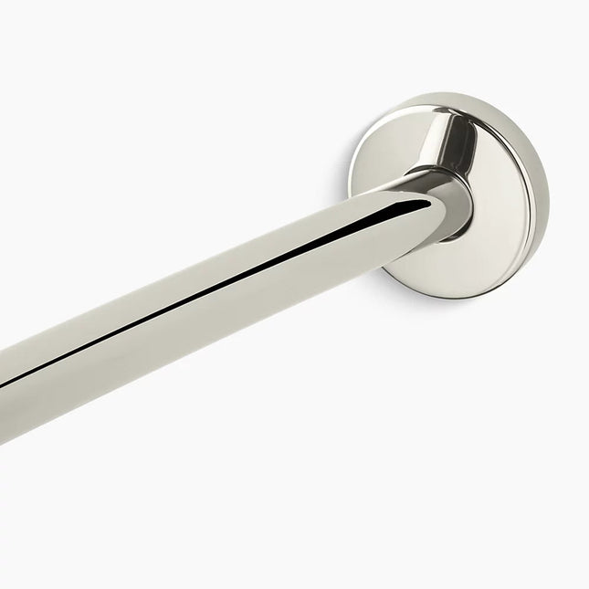 Kohler Expanse Contemporary design curved shower rod K-9351-SN - Plumbing Market