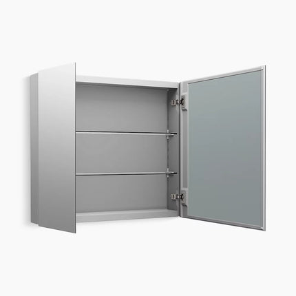 Kohler Embark Slim 30" x 26" rectangular two-door medicine cabinet K-55064-NA - Plumbing Market