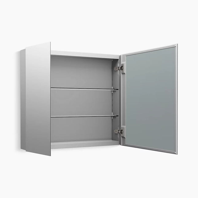 Kohler Embark Slim 30" x 26" rectangular two-door medicine cabinet K-55064-NA - Plumbing Market