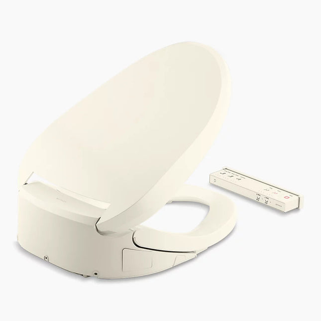 Kohler PureWash E820 Elongated bidet toilet seat with remote control K-8298-CR-96 - Plumbing Market
