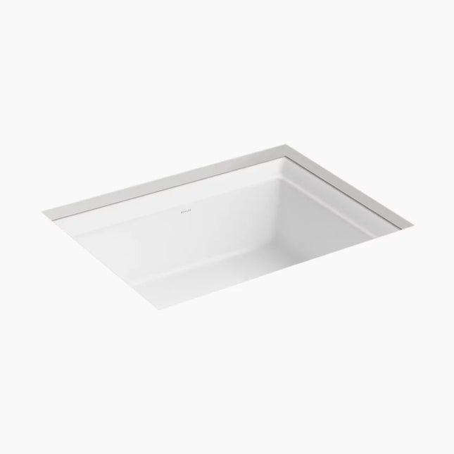 Kohler Artifacts Rectangle Under-Counter Lav 21783-0 - Plumbing Market