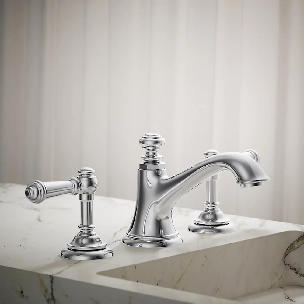 Kohler Artifacts Lever bathroom sink faucet handles K-98068-4-CP - Plumbing Market