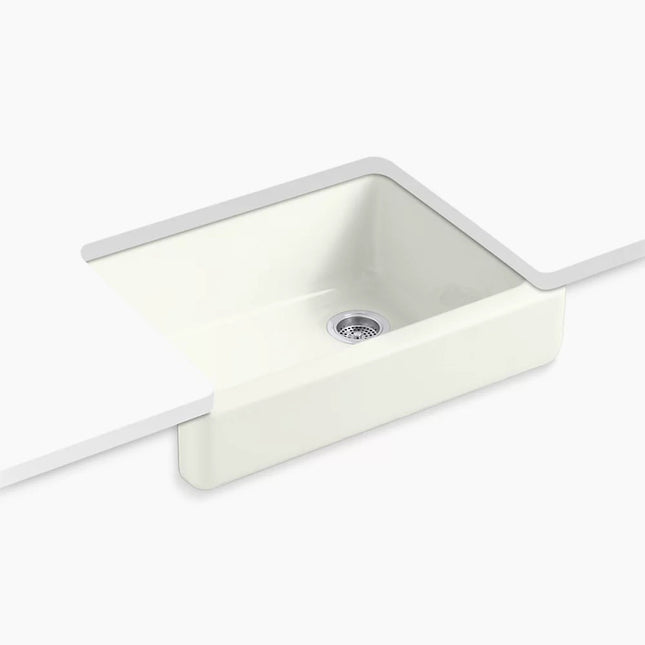 Kohler Whitehaven 29-1/2" undermount single-bowl farmhouse kitchen sink K-6486-NY - Plumbing Market