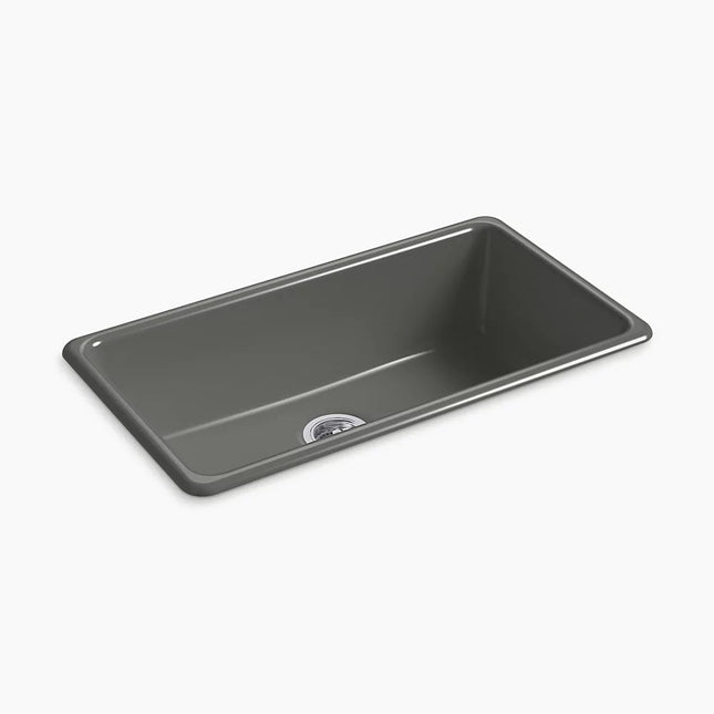 Kohler Iron/Tones 33" top-/undermount single-bowl kitchen sink K-5707-58 - Plumbing Market
