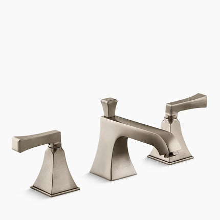 Kohler Memoirs Stately Widespread bathroom sink faucet, 1.2 gpm K-454-4V-BV - Plumbing Market