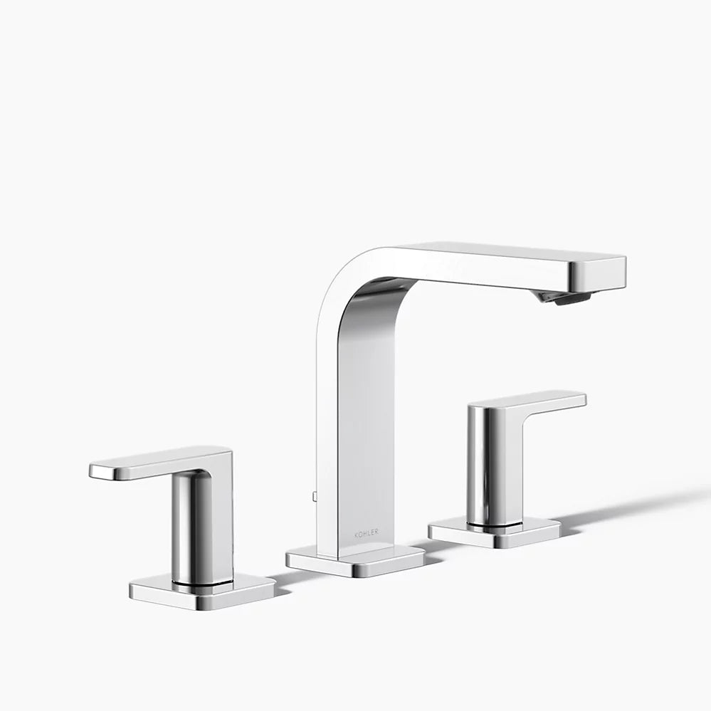 Kohler Parallel Widespread bathroom sink faucet, 1.2 gpm K-23484-4-CP - Plumbing Market