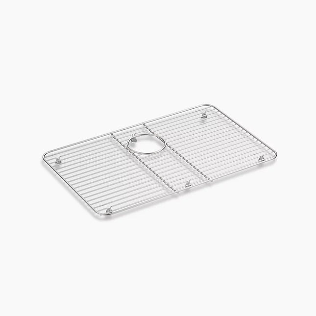 Kohler Iron/Tones Stainless steel sink rack, 22-1/2" x 14-1/4" for Iron/Tones kitchen sink K-8343-ST - Plumbing Market