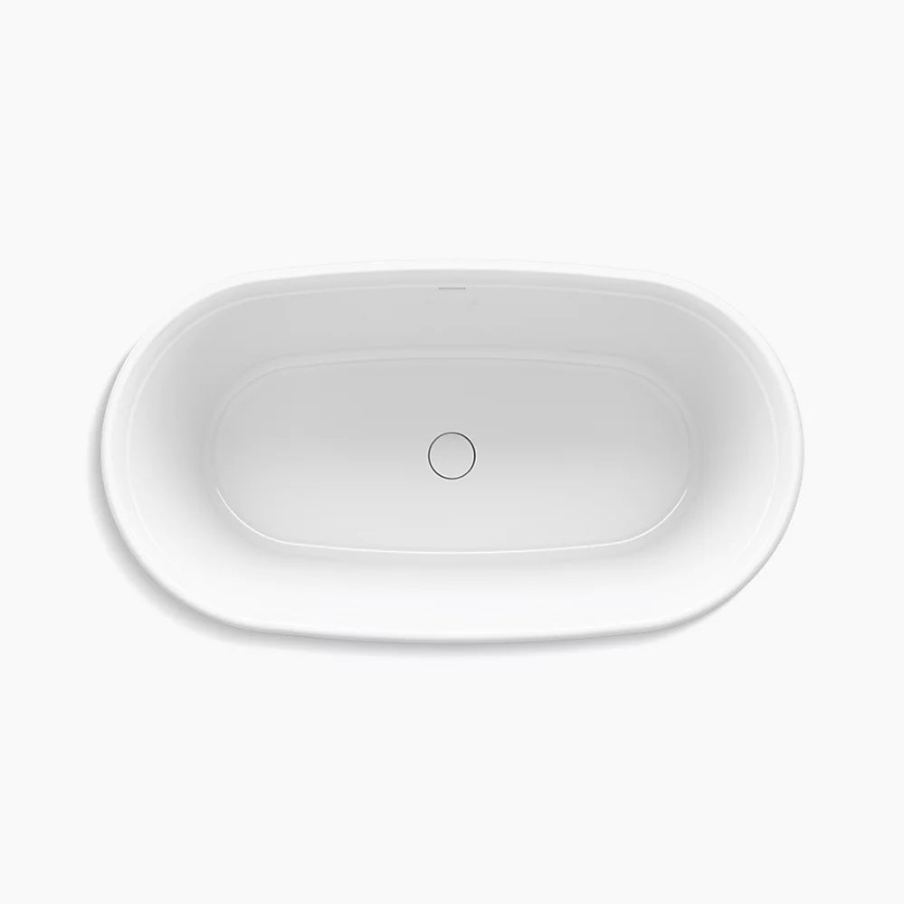Kohler Memoirs 60" x 34" freestanding bath K-8332-0 - Plumbing Market