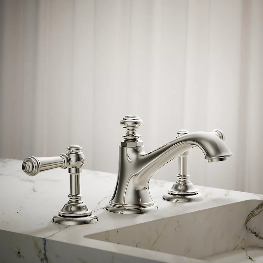 Kohler Artifacts with Bell design Bathroom sink faucet spout with Bell design, 1.2 gpm K-72759-SN - Plumbing Market