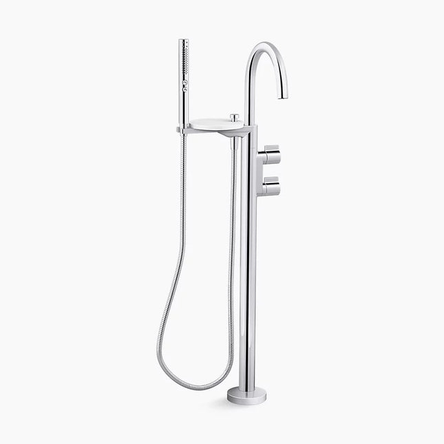 Kohler Components Freestanding Bth Fct - Lever T77984-4-CP - Plumbing Market