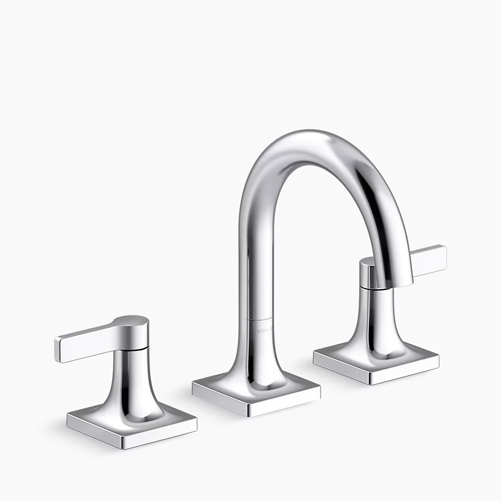 Kohler Venza Widespread bathroom sink faucet, 1.2 gpm K-28125-4-CP - Plumbing Market