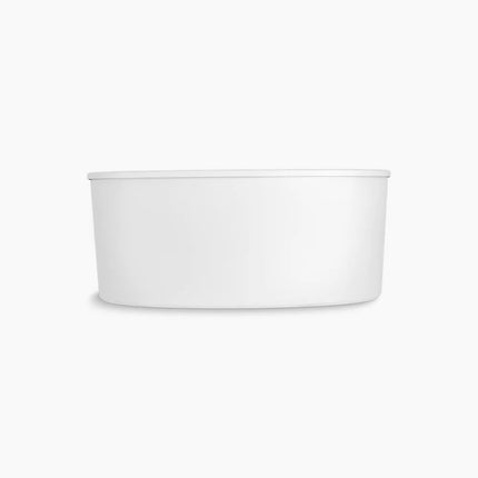 Kohler Sunstruck 60-1/2" x 34-1/2" freestanding Heated BubbleMassage air bath with straight shroud K-24008-GH-0 - Plumbing Market