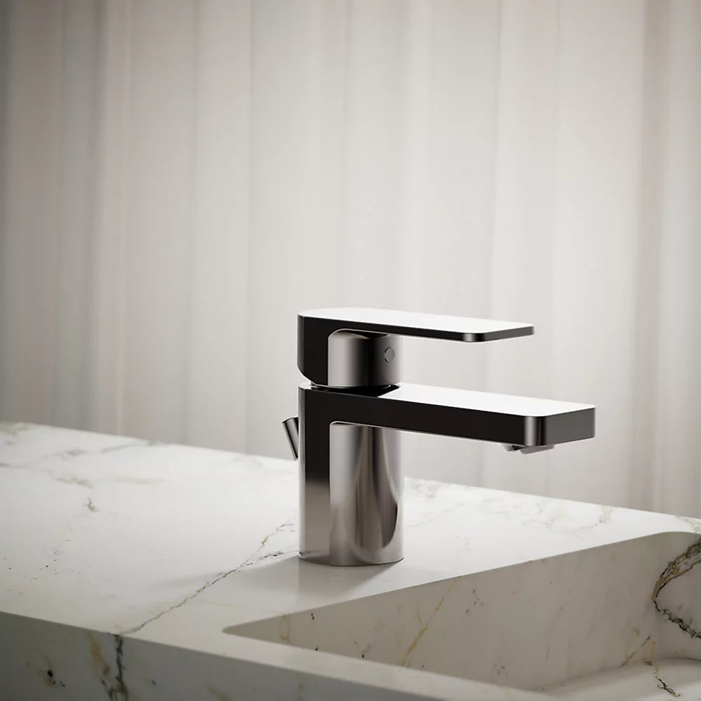 Kohler Parallel Low single-handle bathroom sink faucet, 1.2 gpm K-24804-4-TT - Plumbing Market