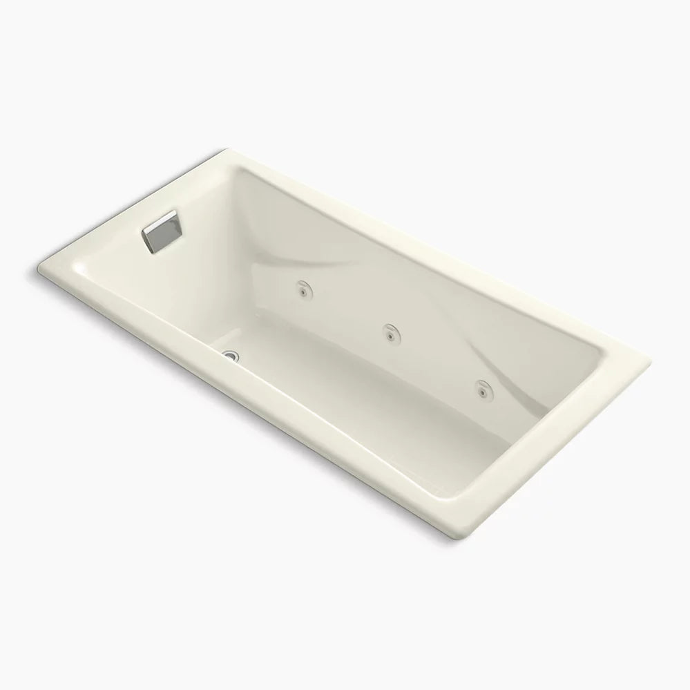 Kohler Tea-for-Two 71-3/4" x 36" drop-in/undermount whirlpool bath K-865-JHM-96 - Plumbing Market