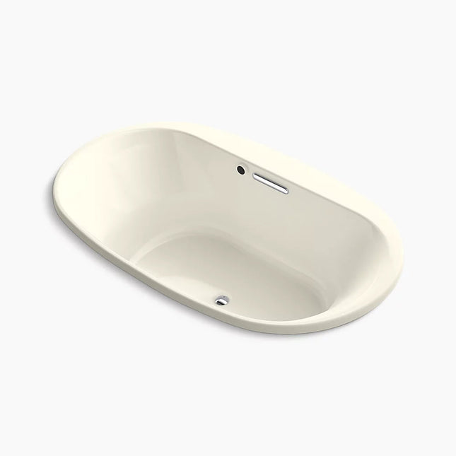 Kohler Underscore 71-1/2" x 41-1/2" drop-in bath with Bask heated surface K-5717-W1-96 - Plumbing Market