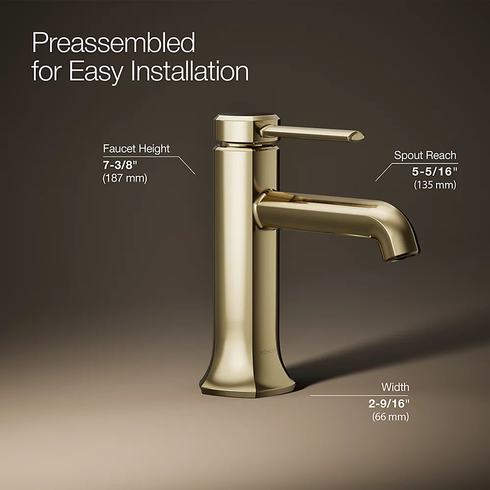 Kohler Occasion Single-handle bathroom sink faucet, 1.2 gpm K-27000-4-AF - Plumbing Market
