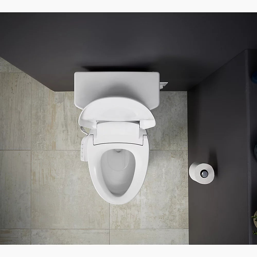 Kohler PureWash E545 Elongated bidet toilet seat K-26132-CSP-0 - Plumbing Market