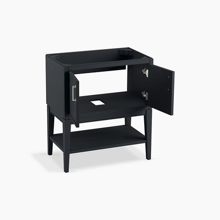 Kohler Winnow 30" bathroom vanity cabinet with sink and quartz top K-33578-ASB-1WX - Plumbing Market