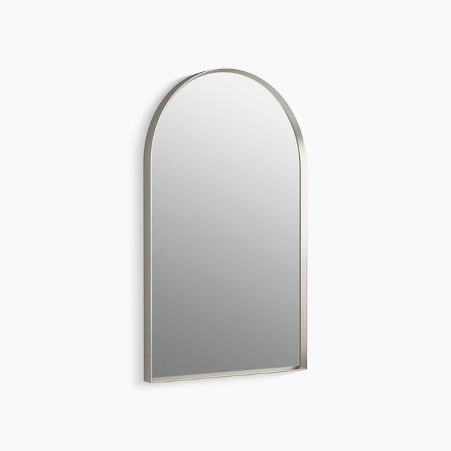 Kohler Essential 20" x 32" arch framed mirror K-30638-BNL - Plumbing Market