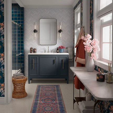 Kohler Essential 22" x 34" rectangular framed mirror K-26052-BGL - Plumbing Market