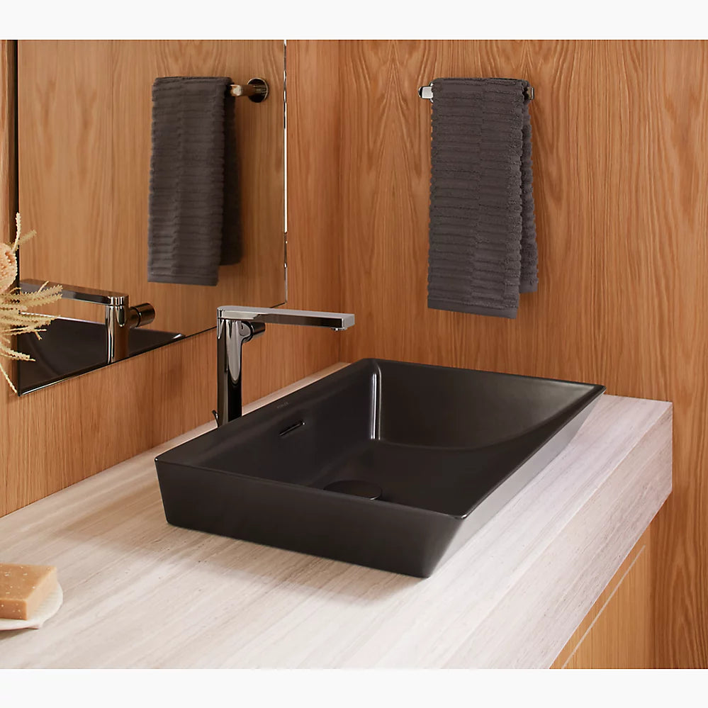 Kohler Brazn Rectangle Vessel W/O Faucet Deck 21060-0 - Plumbing Market
