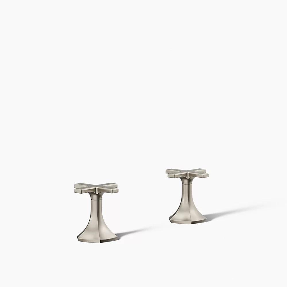 Kohler Occasion Cross bathroom sink faucet handles K-27010-3-BN - Plumbing Market