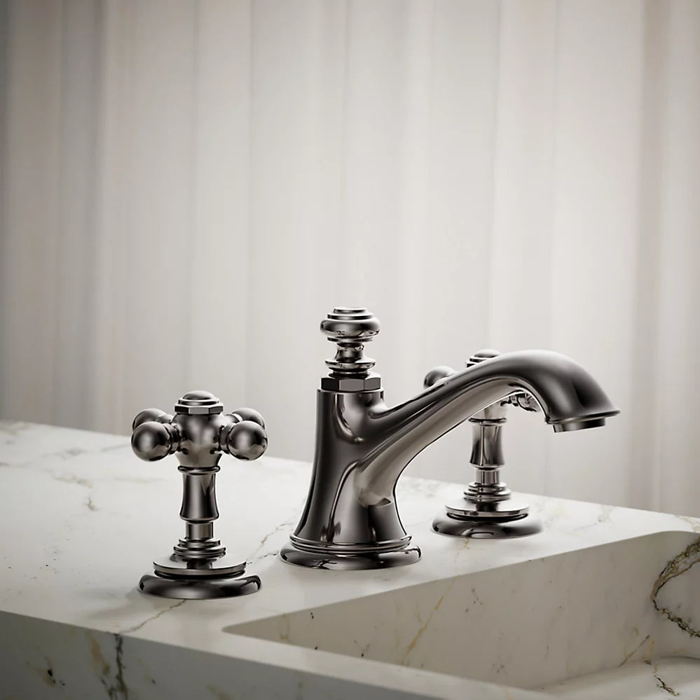 Kohler Artifacts Cross bathroom sink faucet handles K-98068-3-TT - Plumbing Market