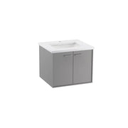Kohler Jute 24" wall-hung bathroom vanity cabinet K-99539-1WT - Plumbing Market