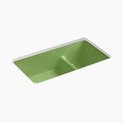 Kohler Iron/Tones Smart Divide 33" top-/undermount double-bowl kitchen sink K-6625-34 - Plumbing Market
