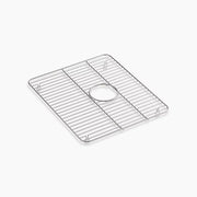Kohler Whitehaven Stainless steel sink rack for 24" apron-front sink K-8395-ST - Plumbing Market