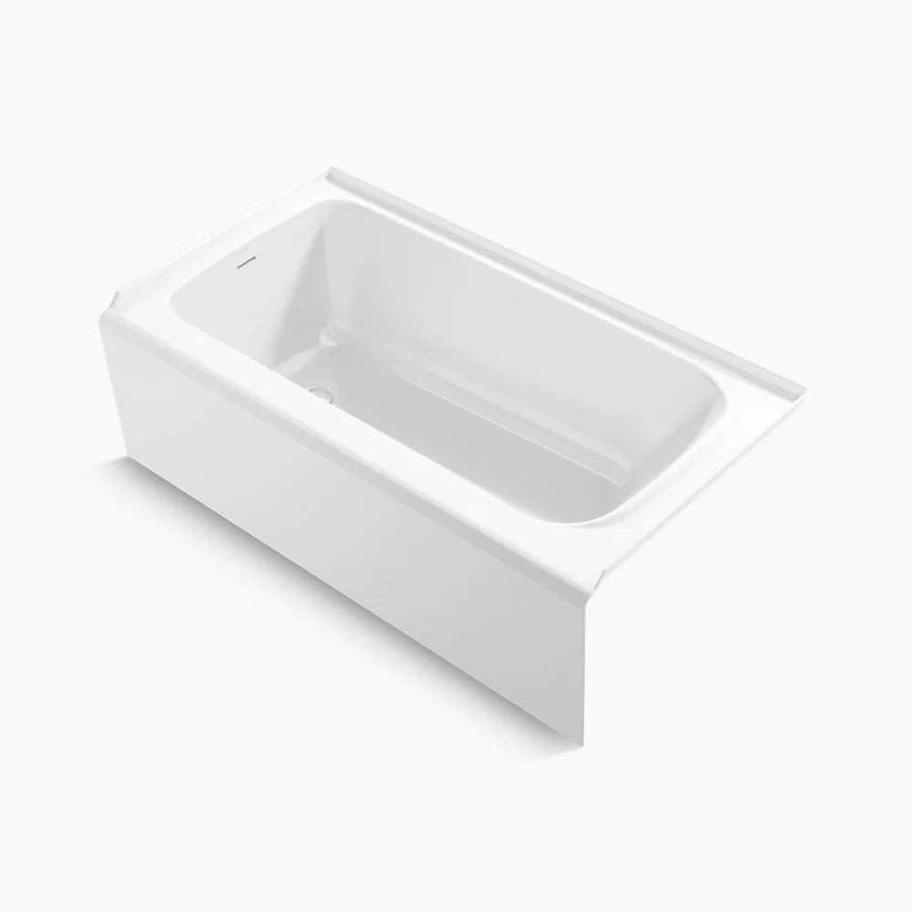 Kohler Avec 60" x 32" alcove bath, left drain K-25831-LA-0 - Plumbing Market
