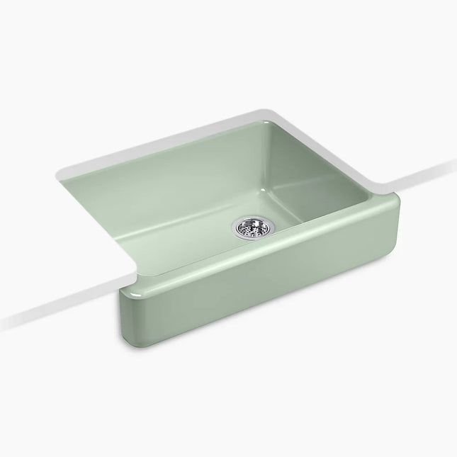 Kohler Whitehaven 29-1/2" undermount single-bowl farmhouse kitchen sink K-6486-42 - Plumbing Market