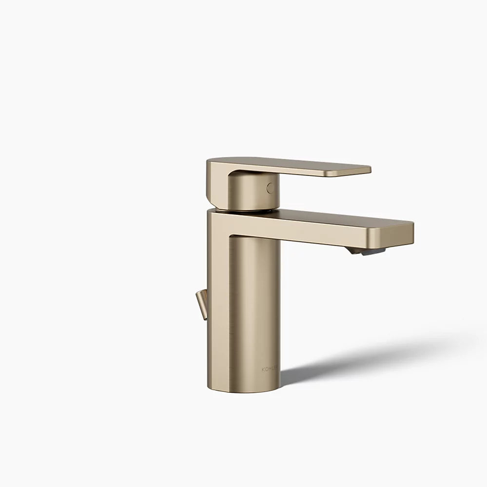 Kohler Parallel Single-handle bathroom sink faucet, 0.5 gpm K-23472-4N-BV - Plumbing Market