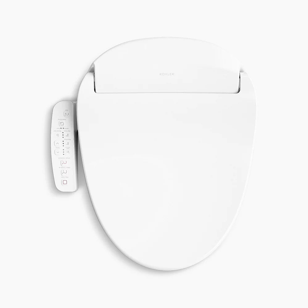 Kohler PureWash E580 Round-front bidet toilet seat K-32331-0 - Plumbing Market