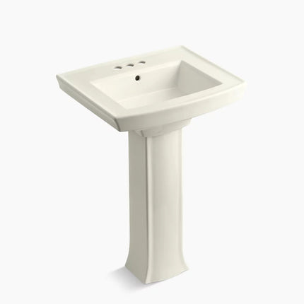 Kohler Archer Pedestal Lav, 4 Cc 2359-4-96 - Plumbing Market