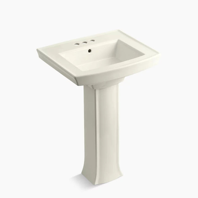 Kohler Archer Pedestal Lav, 4 Cc 2359-4-96 - Plumbing Market