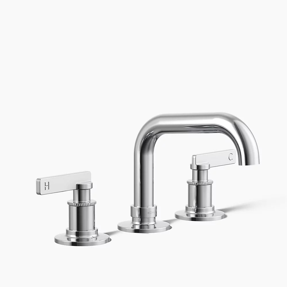 Kohler Castia by Studio McGee Widespread bathroom sink faucet, 0.5 gpm K-35908-4N-CP - Plumbing Market