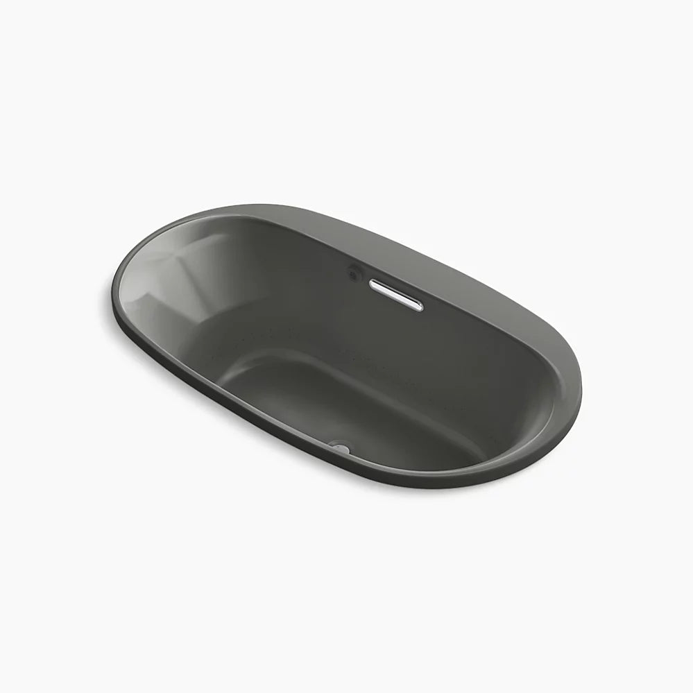 Kohler Underscore 66" x 36" drop-in Heated BubbleMassage air bath K-5716-GH-58 - Plumbing Market