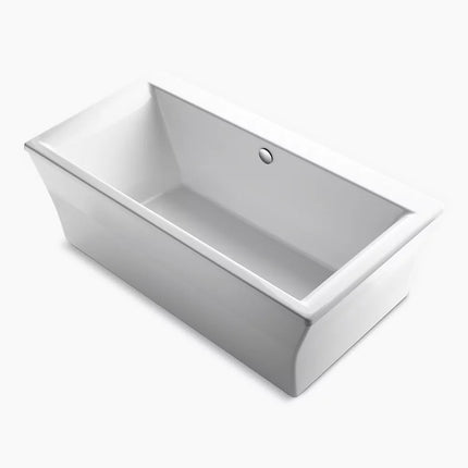 Kohler Stargaze 72" x 36" freestanding bath with fluted shroud K-6367-0 - Plumbing Market