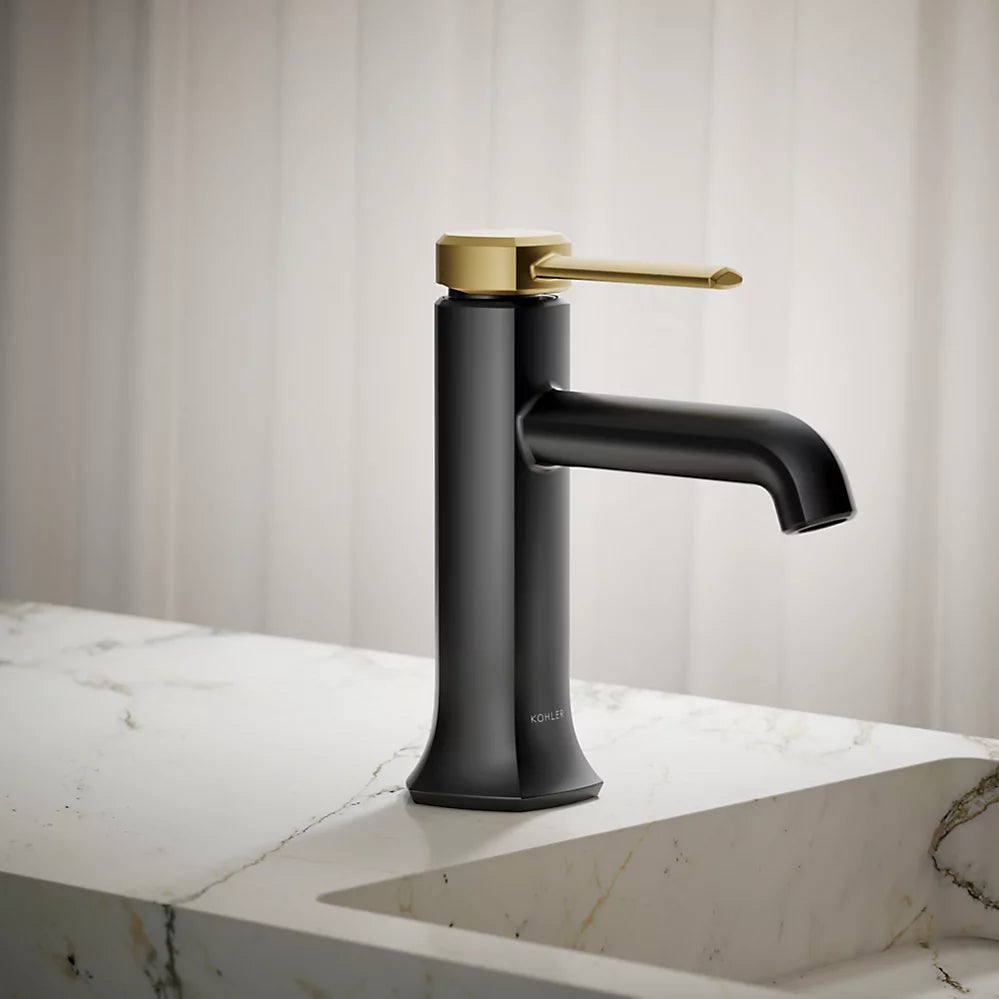 Kohler Occasion Single-handle bathroom sink faucet, 1.2 gpm K-27000-4-BMB - Plumbing Market