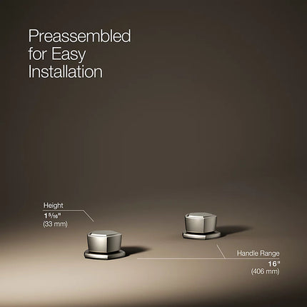 Kohler Occasion Knob bathroom sink faucet handles K-27010-9-BN - Plumbing Market