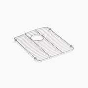 Kohler Kennon Stainless steel sink rack, 13 5/8" x 16 1/2", for right-hand bowl K-5186-ST - Plumbing Market