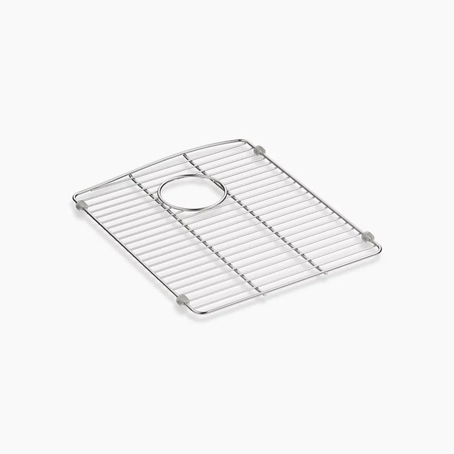 Kohler Kennon Stainless steel sink rack, 13 5/8" x 16 1/2", for right-hand bowl K-5186-ST - Plumbing Market