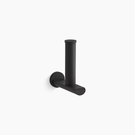 Kohler Avid Vertical toilet paper holder K-97502-BL - Plumbing Market